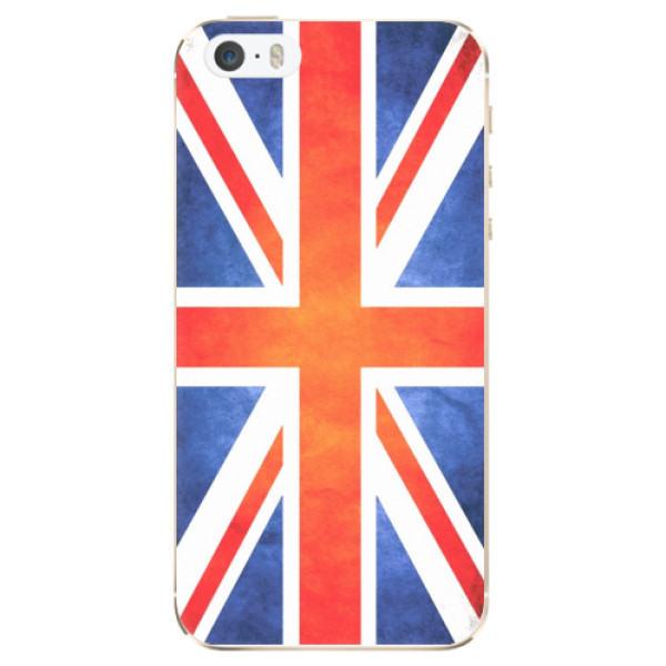 Odolné silikonové pouzdro iSaprio - UK Flag - iPhone 5/5S/SE