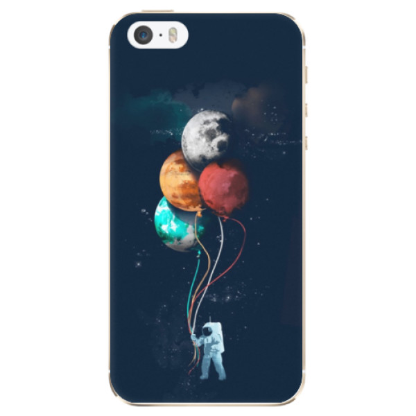 Odolné silikonové pouzdro iSaprio - Balloons 02 - iPhone 5/5S/SE
