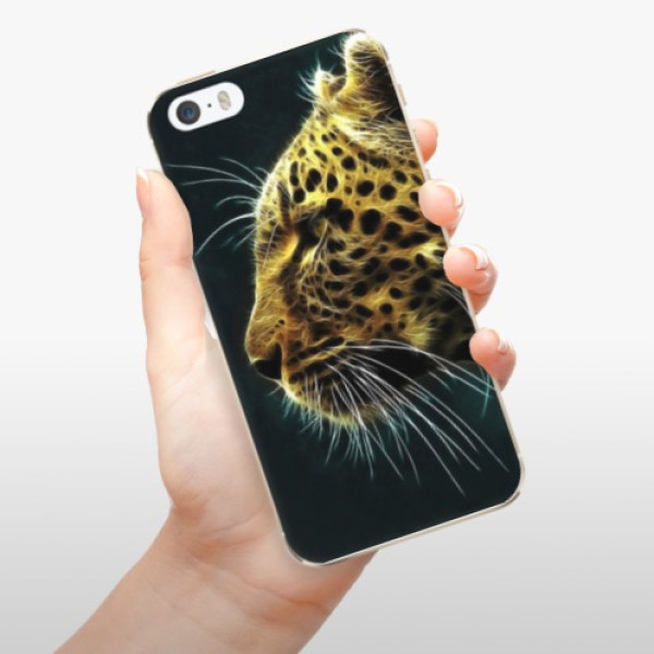 Silikonové pouzdro iSaprio - Apple iPhone 5 / 5S / SE - Gepard 02