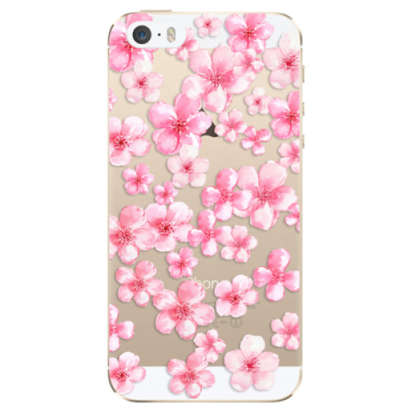 Odolné silikonové pouzdro iSaprio - Flower Pattern 05 - iPhone 5/5S/SE