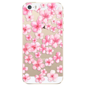 Silikonové pouzdro iSaprio - Apple iPhone 5 / 5S / SE - Flower Pattern 05
