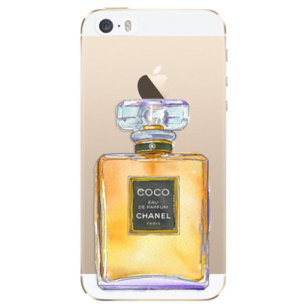 Odolné silikonové pouzdro iSaprio - Chanel Gold - iPhone 5/5S/SE
