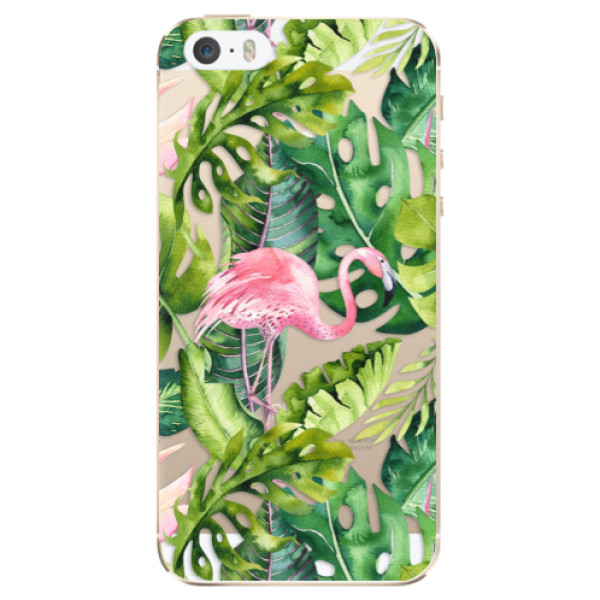 Silikonové odolné pouzdro iSaprio Jungle 02 na mobil Apple iPhone 5 / 5S / SE (Silikonový odolný kryt, obal, pouzdro iSaprio Jungle 02 na mobil Apple iPhone SE / Apple iPhone 5S / Apple iPhone 5)