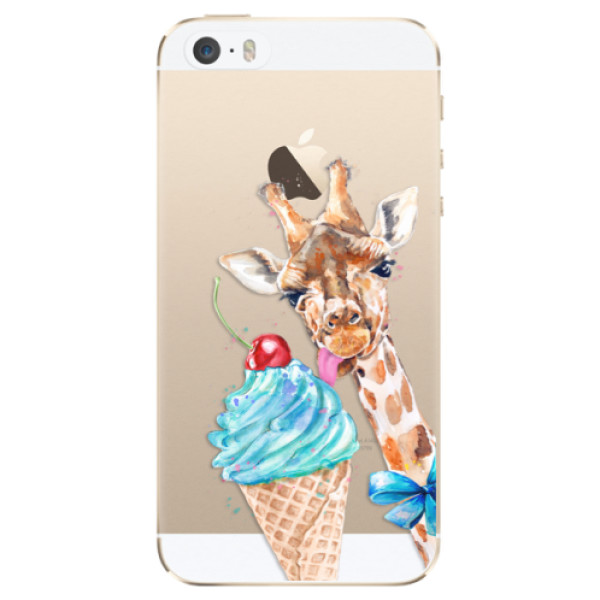 Odolné silikonové pouzdro iSaprio - Love Ice-Cream - iPhone 5/5S/SE