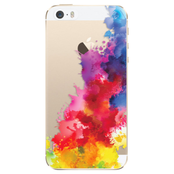 Silikonové odolné pouzdro iSaprio Color Splash 01 na mobil Apple iPhone 5 / 5S / SE (Silikonový odolný kryt, obal, pouzdro iSaprio Color Splash 01 na mobil Apple iPhone SE / Apple iPhone 5S / Apple iPhone 5)