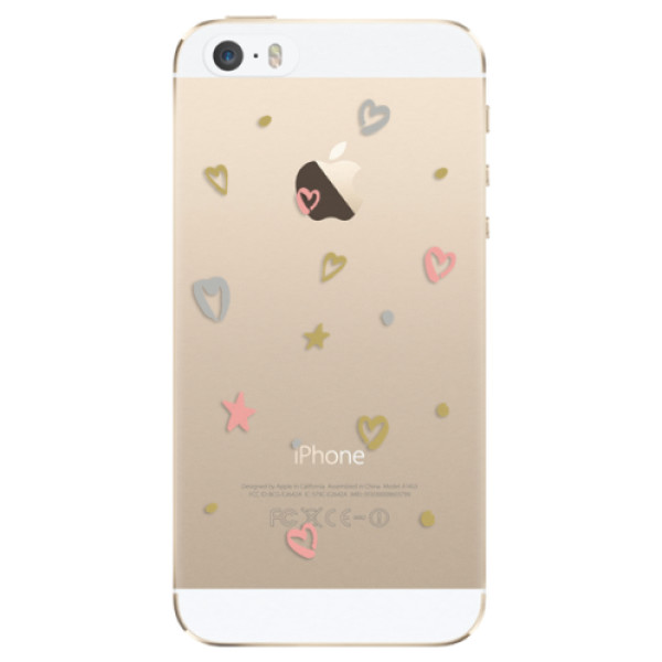 Odolné silikonové pouzdro iSaprio - Lovely Pattern - iPhone 5/5S/SE