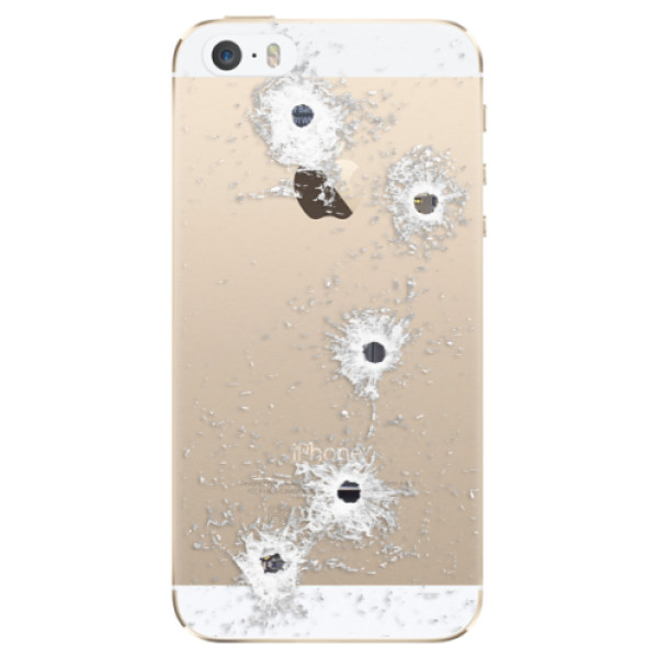 Odolné silikonové pouzdro iSaprio - Gunshots - iPhone 5/5S/SE