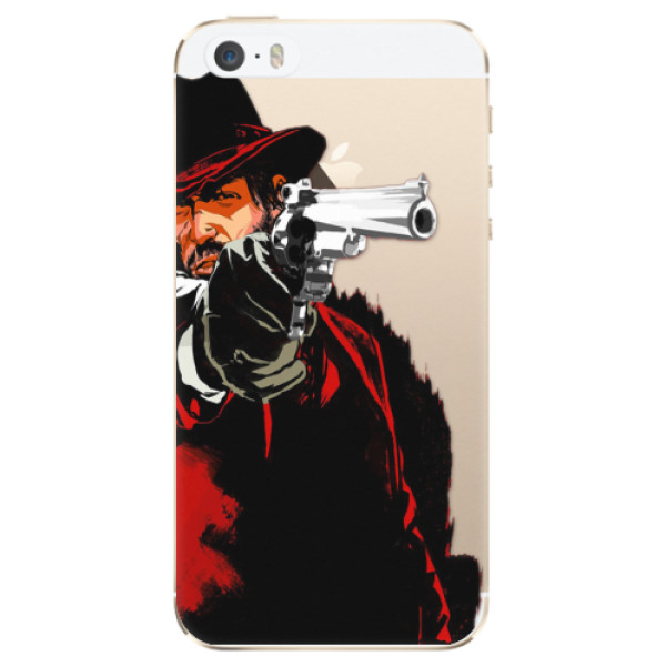 Odolné silikonové pouzdro iSaprio - Red Sheriff - iPhone 5/5S/SE
