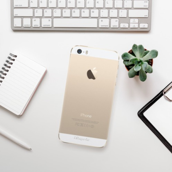 Silikonové pouzdro iSaprio - Apple iPhone 5 / 5S / SE - 4Pure čiré