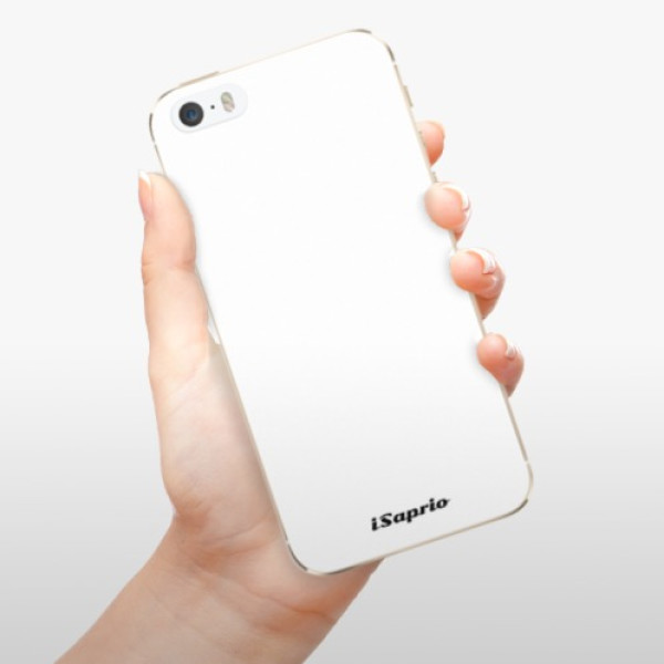 Silikonové pouzdro iSaprio - Apple iPhone 5 / 5S / SE - 4Pure bílé
