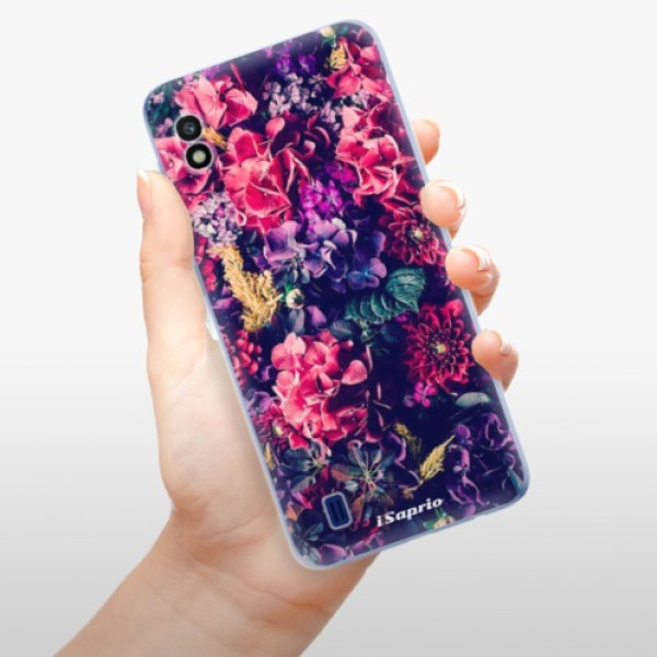 Silikonové pouzdro iSaprio - Samsung Galaxy A10 - Flowers 10