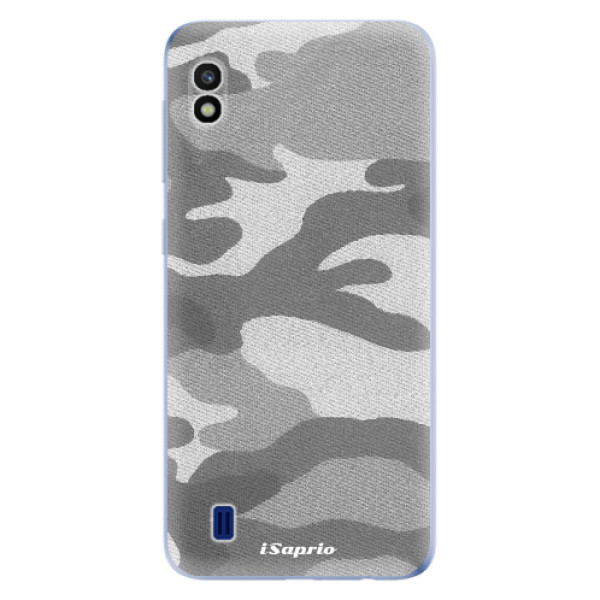 Odolné silikonové pouzdro iSaprio - Gray Camuflage 02 - Samsung Galaxy A10