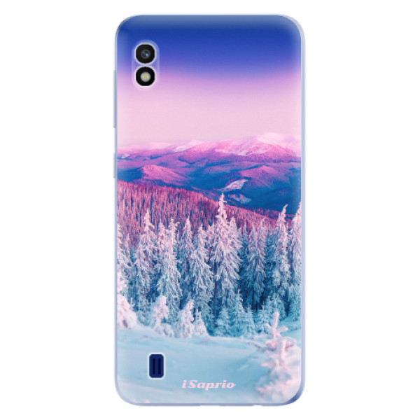 Odolné silikonové pouzdro iSaprio - Winter 01 - Samsung Galaxy A10