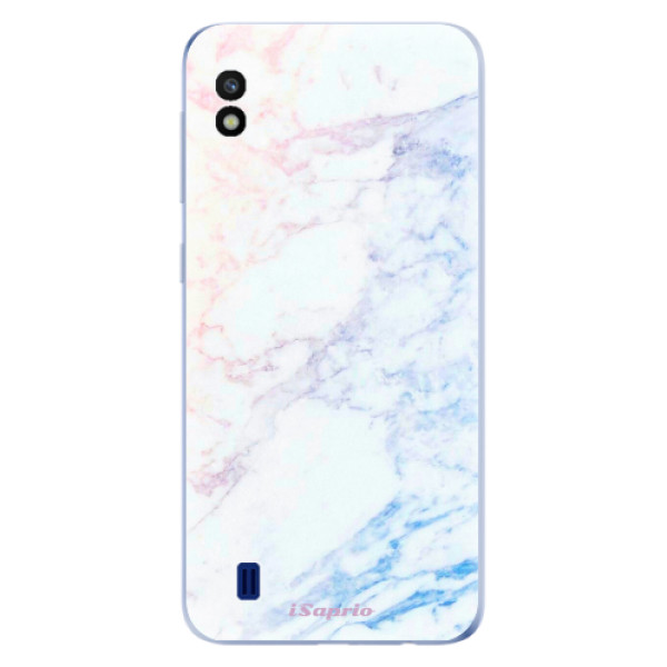 Odolné silikonové pouzdro iSaprio - Raibow Marble 10 - Samsung Galaxy A10