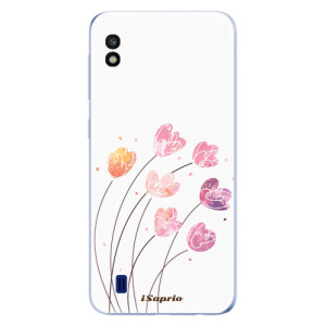 Silikonové pouzdro iSaprio - Samsung Galaxy A10 - Flowers 14