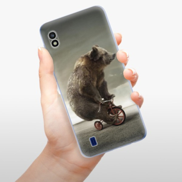 Silikonové pouzdro iSaprio - Samsung Galaxy A10 - Bear 01