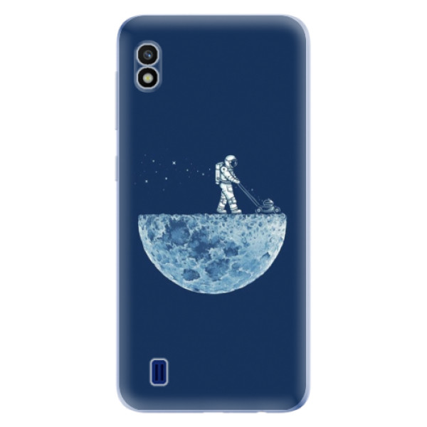 Silikonové odolné pouzdro iSaprio Moon 01 na mobil Samsung Galaxy A10 (Silikonový odolný kryt, obal, pouzdro iSaprio Moon 01 na mobil Samsung Galaxy A10)