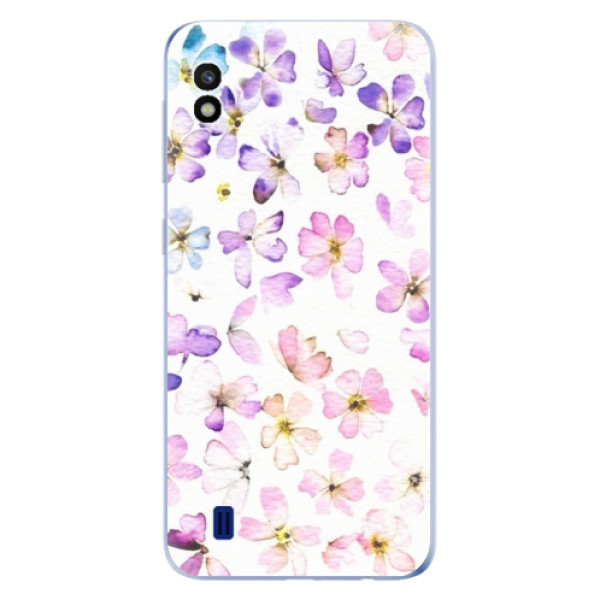 Odolné silikonové pouzdro iSaprio - Wildflowers - Samsung Galaxy A10