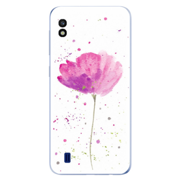 Silikonové odolné pouzdro iSaprio Poppies na mobil Samsung Galaxy A10 (Silikonový odolný kryt, obal, pouzdro iSaprio Poppies na mobil Samsung Galaxy A10)