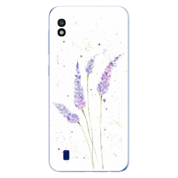 Silikonové odolné pouzdro iSaprio Lavender na mobil Samsung Galaxy A10 (Silikonový odolný kryt, obal, pouzdro iSaprio Lavender na mobil Samsung Galaxy A10)