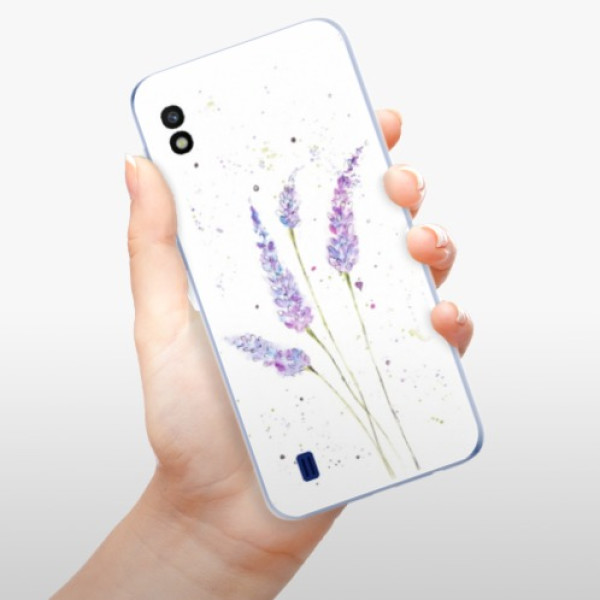 Silikonové pouzdro iSaprio - Samsung Galaxy A10 - Lavender