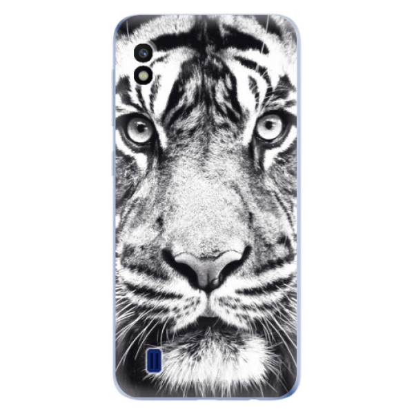 Silikonové odolné pouzdro iSaprio Tiger Face na mobil Samsung Galaxy A10 (Silikonový odolný kryt, obal, pouzdro iSaprio Tiger Face na mobil Samsung Galaxy A10)