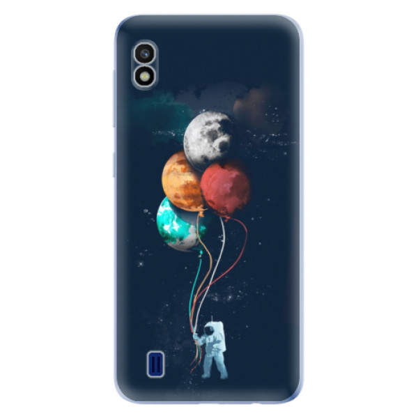 Odolné silikonové pouzdro iSaprio - Balloons 02 - Samsung Galaxy A10