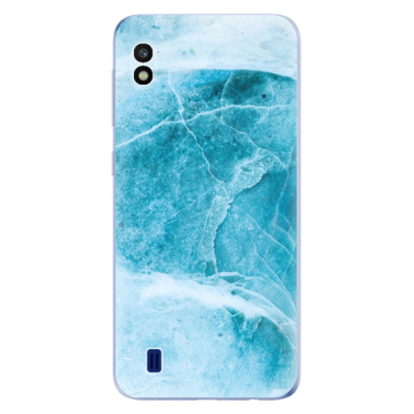 Silikonové odolné pouzdro iSaprio Blue Marble na mobil Samsung Galaxy A10 (Silikonový odolný kryt, obal, pouzdro iSaprio Blue Marble na mobil Samsung Galaxy A10)