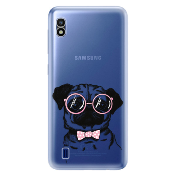 Odolné silikonové pouzdro iSaprio - The Pug - Samsung Galaxy A10