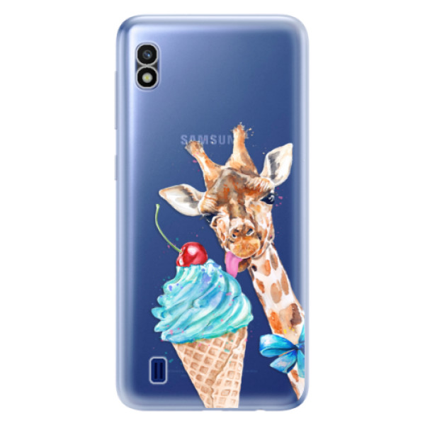 Odolné silikonové pouzdro iSaprio - Love Ice-Cream - Samsung Galaxy A10