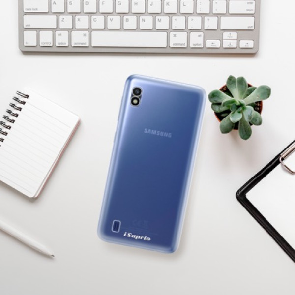 Silikonové pouzdro iSaprio - Samsung Galaxy A10 - 4Pure čiré