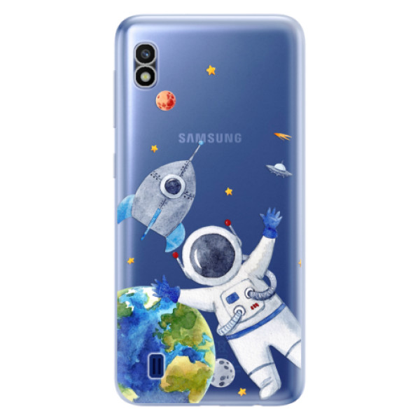 Odolné silikonové pouzdro iSaprio - Space 05 - Samsung Galaxy A10