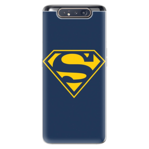 Odolné silikonové pouzdro iSaprio - Superman 03 - Samsung Galaxy A80