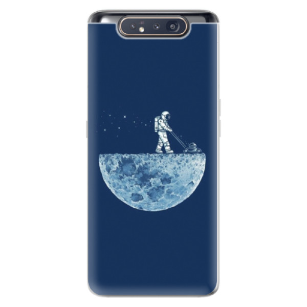 Odolné silikonové pouzdro iSaprio - Moon 01 - Samsung Galaxy A80