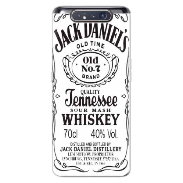 Odolné silikonové pouzdro iSaprio - Jack White - Samsung Galaxy A80