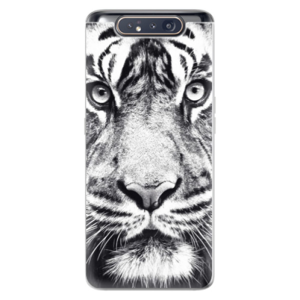 Odolné silikonové pouzdro iSaprio - Tiger Face - Samsung Galaxy A80