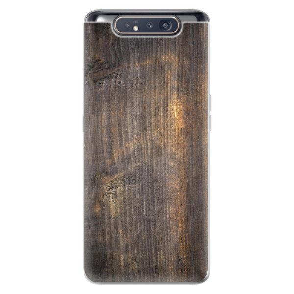 Odolné silikonové pouzdro iSaprio - Old Wood - Samsung Galaxy A80
