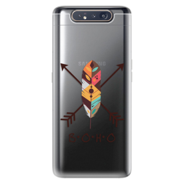 Odolné silikonové pouzdro iSaprio - BOHO - Samsung Galaxy A80