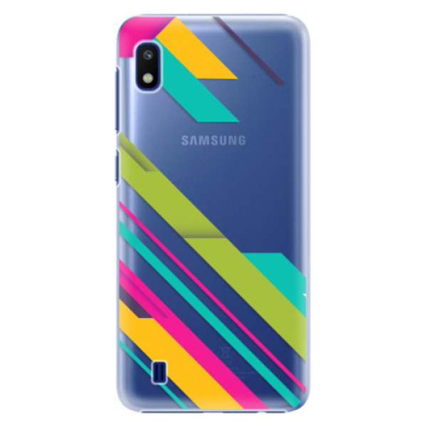 Levně Plastové pouzdro iSaprio - Color Stripes 03 - Samsung Galaxy A10