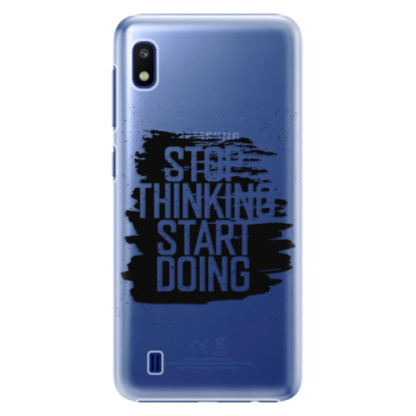 Plastové pouzdro iSaprio - Start Doing - black - Samsung Galaxy A10