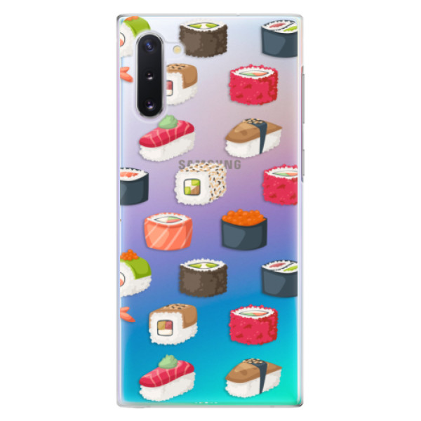 Plastové pouzdro iSaprio - Sushi Pattern - Samsung Galaxy Note 10