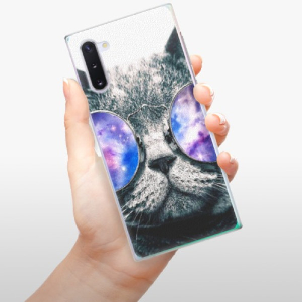 Plastové pouzdro iSaprio Galaxy Cat na mobil Samsung Galaxy Note 10