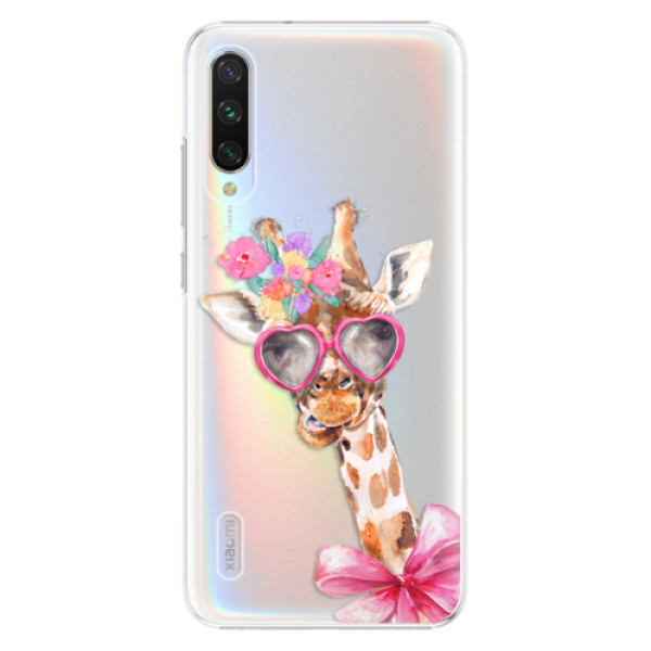 Plastové pouzdro iSaprio - Lady Giraffe - Xiaomi Mi A3