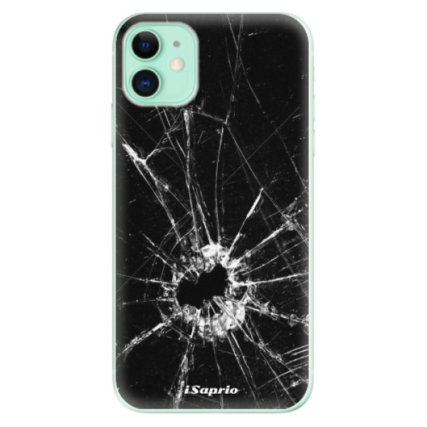 Silikonové odolné pouzdro iSaprio - Broken Glass 10 na mobil Apple iPhone 11 (Silikonový odolný kryt, obal, pouzdro iSaprio - Broken Glass 10 na mobilní telefon Apple iPhone 11)
