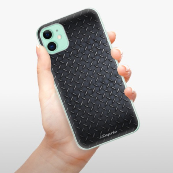 Silikonové pouzdro iSaprio - Apple iPhone 11 - Metal 01