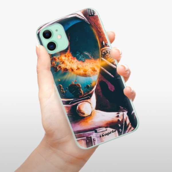 Silikonové pouzdro iSaprio - Apple iPhone 11 - Astronaut 01