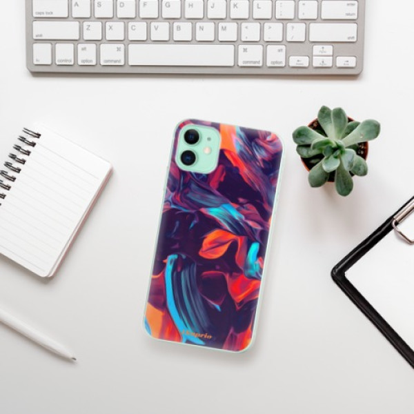 Silikonové pouzdro iSaprio - Apple iPhone 11 - Color Marble 19