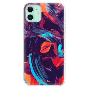 Silikonové pouzdro iSaprio - Apple iPhone 11 - Color Marble 19