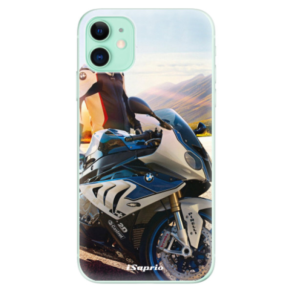 Odolné silikonové pouzdro iSaprio - Motorcycle 10 - iPhone 11