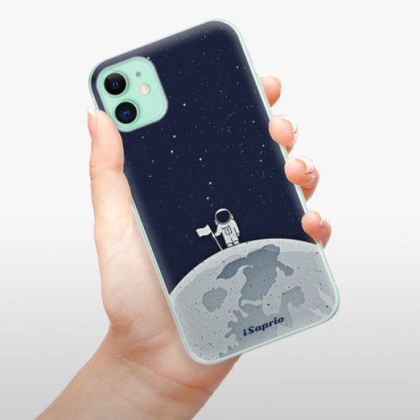 Silikonové pouzdro iSaprio - Apple iPhone 11 - On The Moon 10